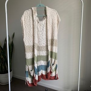 Free People Hooded Vest